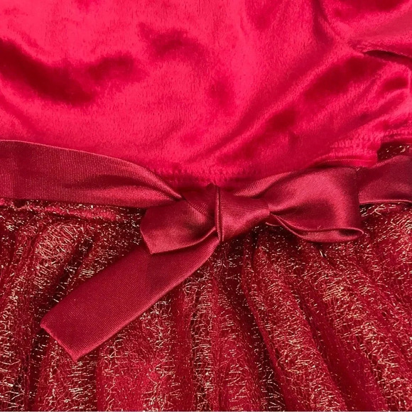 New Youngland Baby Red Glitter Dress & Jacket Set (6-9 Months) - NWT - Picture 6 of 10